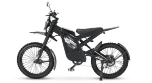 Elektrische fatbike met brede banden voor off-road avonturen.
